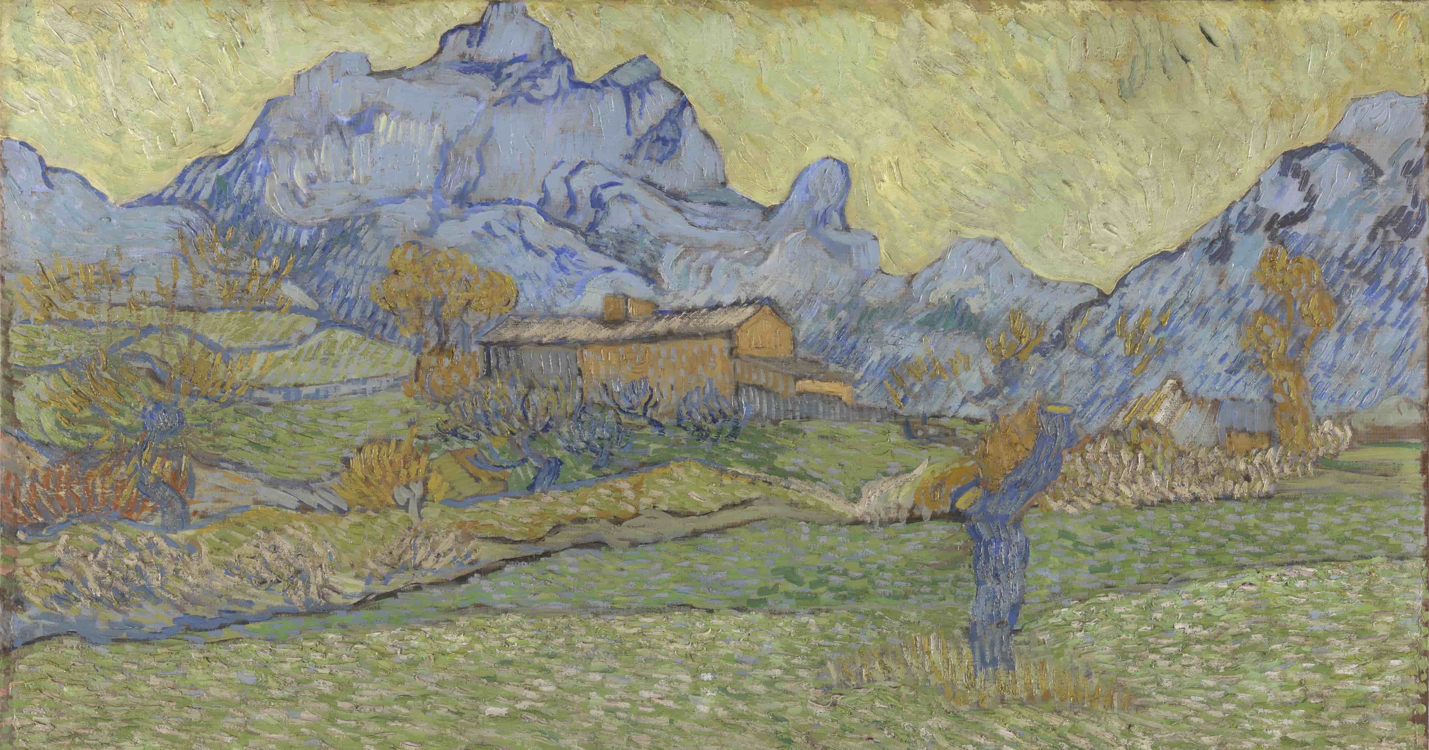 Вінсент ван Гог: Пшеничні поля та хмарне небо